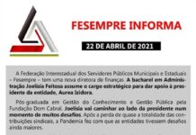 INFORMATIVO SOBRE A TROCA DA DIRETORIA FINANCEIRA