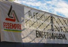 FESEMPRE E SINDICATOS FILIADOS PARTICIPAM DE PARALISAÇÃO DA ENFERMAGEM