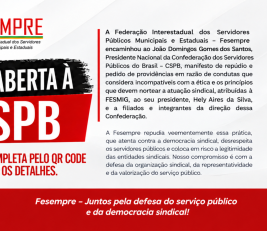 Carta Aberta à CSPB